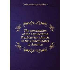 of the Cumberland Presbyterian church, in the United States of America 