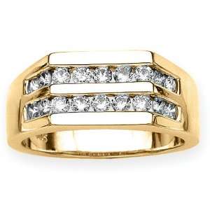  14K Yellow Gold 1/2 ct. Diamond Mens Ring Katarina 