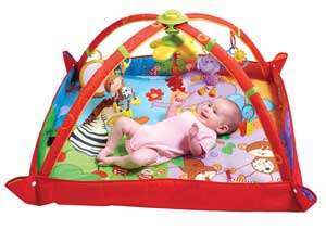  Tiny Love Gymini Move and Play Activity Gym, Animals Baby