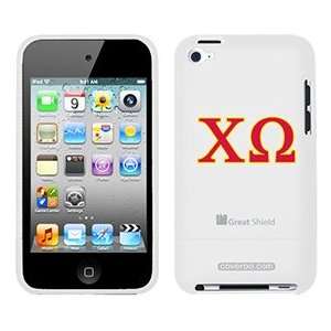  Chi Omega letters on iPod Touch 4g Greatshield Case 