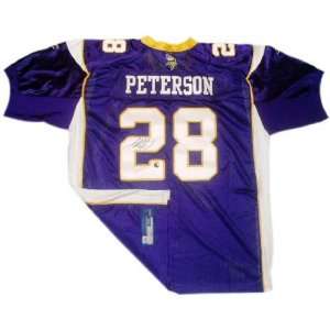 Adrian Peterson Autographed Jersey  Details Minnesota Vikings 