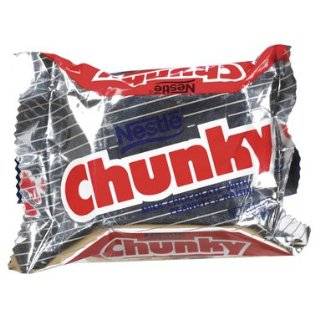 Chunky Single Candy Bars (Pack of 48)  Grocery & Gourmet 