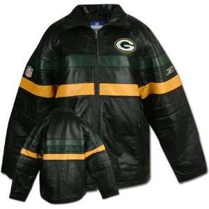  Green Bay Packers Racing Real Leather Jacket Sports 