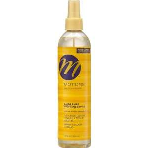  Motions Salon Haircare Light Hold Working Spritz, 12 Ounce 