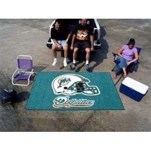    Miami Dolphins Ultimate Mat   5 X 8 Mats