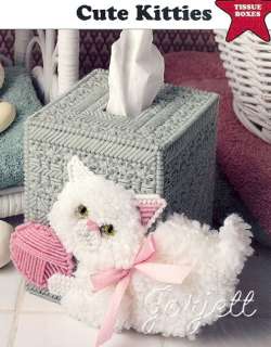Cute Kitties Boutique Tissue Box Cover pc patterns  