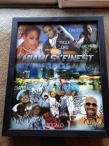 Miamis Finest Trick Daddy Trina Pitbull Uncle Luke Rick Ross Signed 