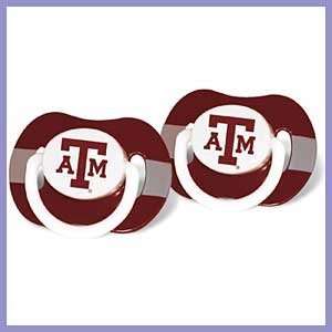  Pacifier   Texas A&m (2 Pack) By Baby Fanatic Baby