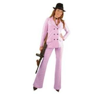 Gangster Moll Double Breasted Suit (Hat / Gun not included)WIDE 