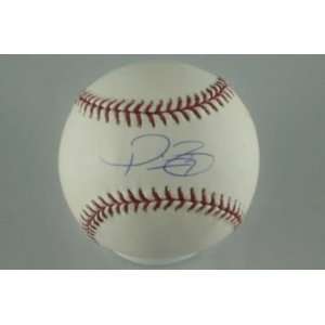  BREWERS PRINCE FIELDER SIGNED AUTHENTIC BASEBALL PSA 