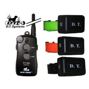 DT Systems™ EZT 2003 Plus Dog Training Collars for 3 Dogs  