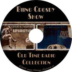 Bing Crosby Show {400} OTR Comedy Radio Shows on DVD  