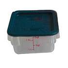   Lexan Food Prep Table 1/3 Container Pan 6 Lid Restaurant Cater  