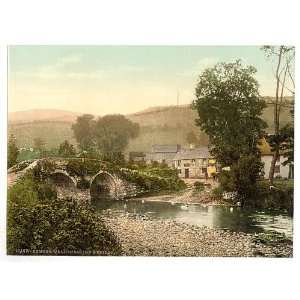   and bridge, Doone Valley, Lynton and Lynmouth, England