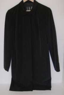 INC INTERNATIONAL CONCEPTS Long Black Coat SizeS NWOT  