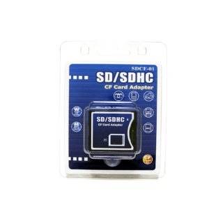 SD/SDHC / MMC card to Compact Flash CF Type II Adapter for 