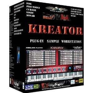   AudioWarrior Kreator Plug In Sample Workstation Musical Instruments