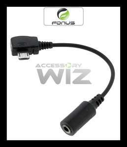 STRAIGHT TALK LG 620G MICRO USB TO HEADPHONE EARPHONE AUDIO ADAPTER 