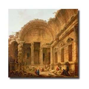   Of The Temple Of Diana At Nimes 1787 Giclee Print