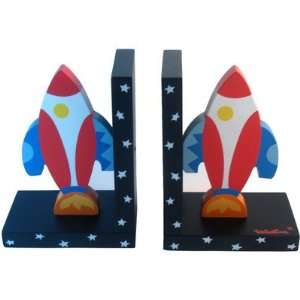  Rocket Bookends by Tatutina