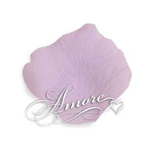  100 Silk Rose Petals Lavender Lilac
