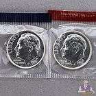 1998 P&D BU Roosevelt Dimes In US Mint Cello 2 Coin Set PDT 98