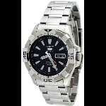Seiko SNZH11 Mens Stainless Steel Automatic BlackWatch  