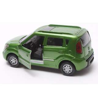 SOUL Green Diecast Mini Cars Toys Kia Motors Made in Korea Brand 1/32 
