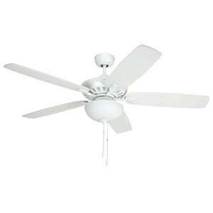  Ravinia Lighting ACG552WH Alberta Fan