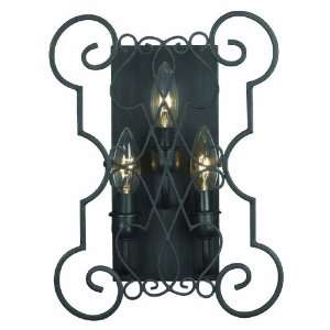   Classic 3 Light Up Light Wall Sconce from the Alis