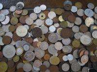 14+ POUNDS OLD WORLD COINSTOKENS MANY PICTURES    