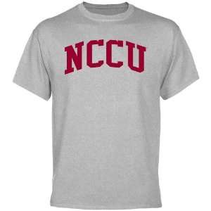  North Carolina Central Eagles Basic Arch T Shirt   Ash 
