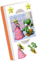 DSLite  Princess Peach + Yoshi Puzzle Case  NEW  