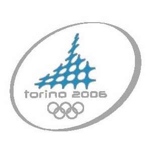  Torino 2006 Winter Olympics Oval Logo Pin Sports 