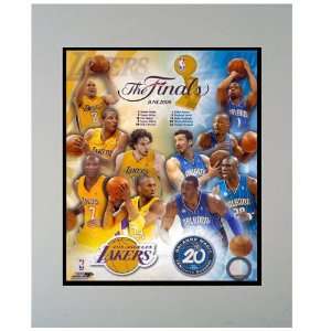  2009 NBA Finals 8 x 10 Photograph in an 11 x 14 Matted 