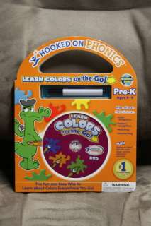 HOOKED ON PHONICS Learn Colors on the Go Pre K DVD  