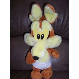  Vintage Looney Tunes Loveable Plush Baby Wile E. Coyote 