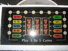 BALLY SLOT MACHINE model 873   5 line   generic items in Gallery of 