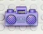 NEW Lego Minifig City Town Belville Radio Music Tape Player PURPLE 