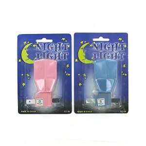    144 Packs of Night lights (assorted colors) 
