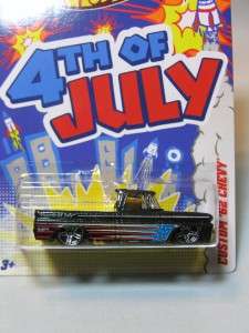 Hot Wheels 2012 Fourth 4th of July Series 4/5 CUSTOM 62 CHEVY Truck 