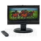 Black LED LCD Slim TV 169 with Remote 1/12 Dolls House Dollhouse 