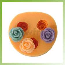 Silicone Silica Gel DIY 3 Cavity Flower Muffin Jello Handmade Soap 