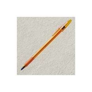  Cristal Grip Stick Ballpoint Pens, Fine Point, Yellow 