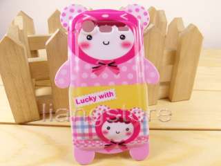 Cute soft Cartoon Bear Case cover for HTC Incredible 2 S G11  
