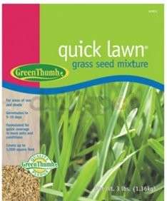Green Thumb Grass Seed Quick Lawn   8 lb.  