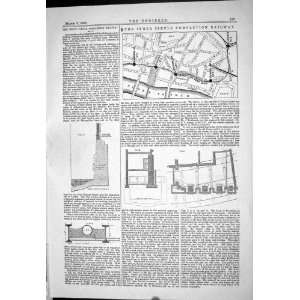 Engineering 1883 Inner Circle Completion Railway River Thames Canon 