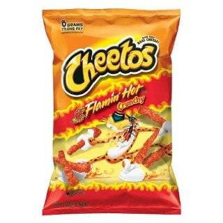 Cheetos Cheese Snacks, Crunchy Hot, 2 Ounce Large Single Serve Bags 