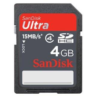 SanDisk Ultra SDHC 4GB SD Memory Card (SDSDRH 004G A11, US Retail 