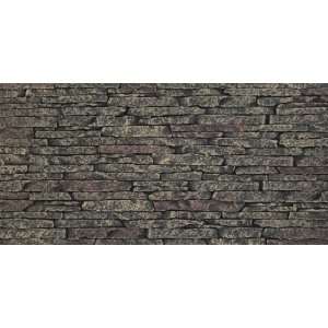 Texture Plus Indoor/Outdoor Siding Panel, Stacked Stone, Gray   Non 